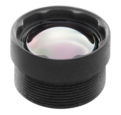 9.1mm EFL LWIR Lens Assembly Top Down View