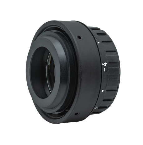 Side view of PVS-14 Eyepiece with diopter